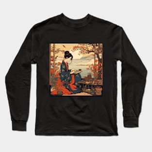 JAPANESE WOMAN Long Sleeve T-Shirt